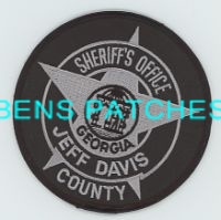 GEORGIA,A,JEFF DAVIS COUNTY SHERIFF SUBDUED 1
